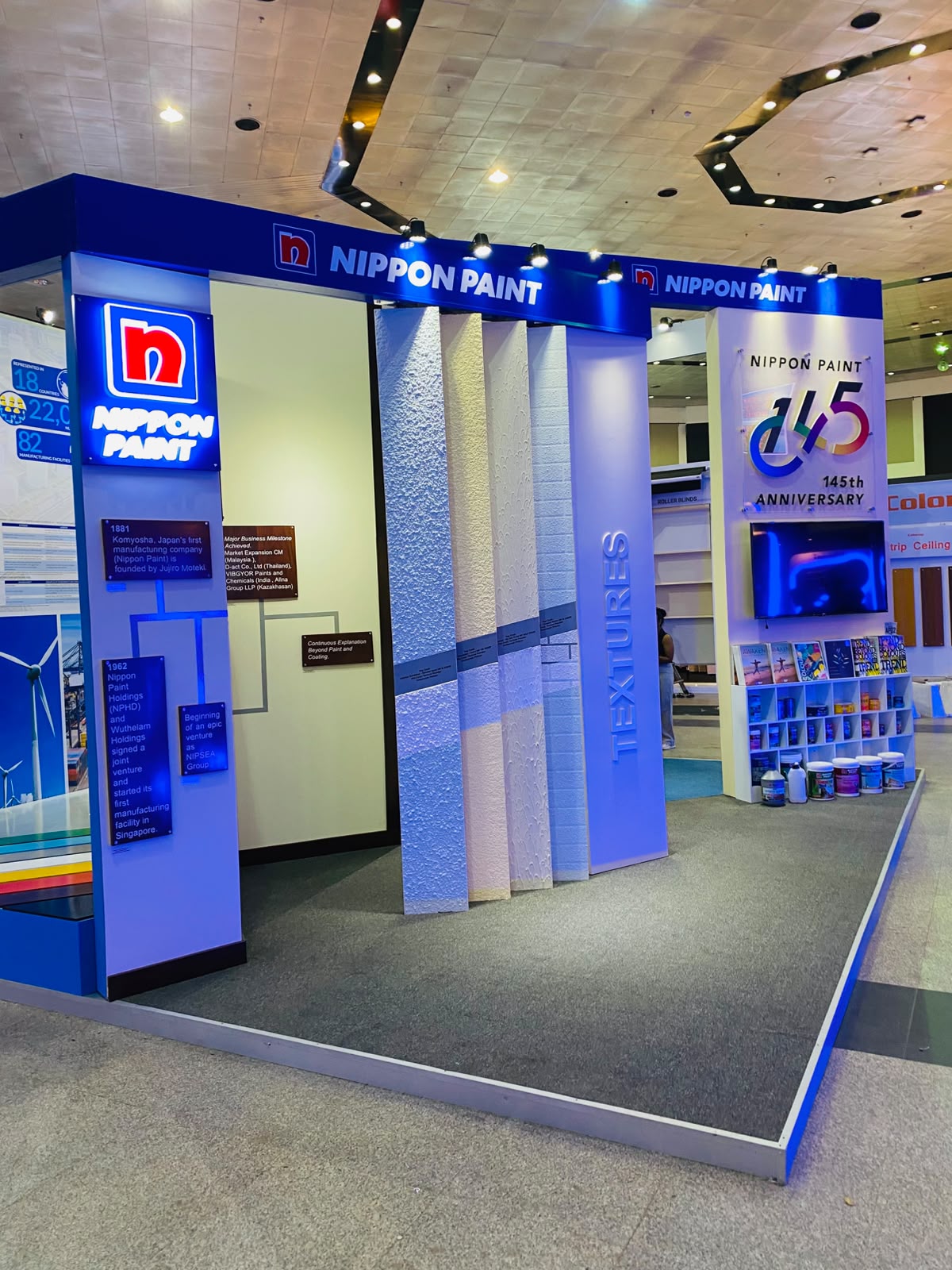 Nippon Paint Exhibition Stall